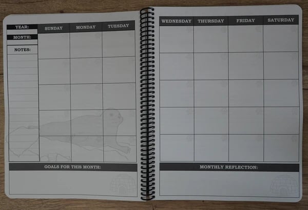 Indigenous-Themed Yearly Planner