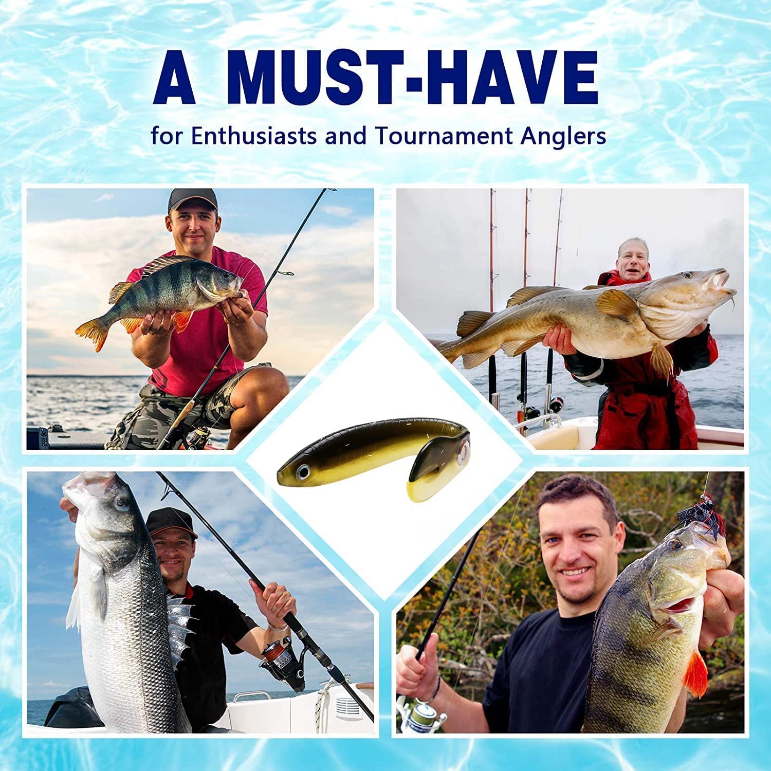 💥LAST DAY SALE 50% OFF💥Soft Bionic Fishing Lures⚡BUY 2 GET 1 FREE⚡