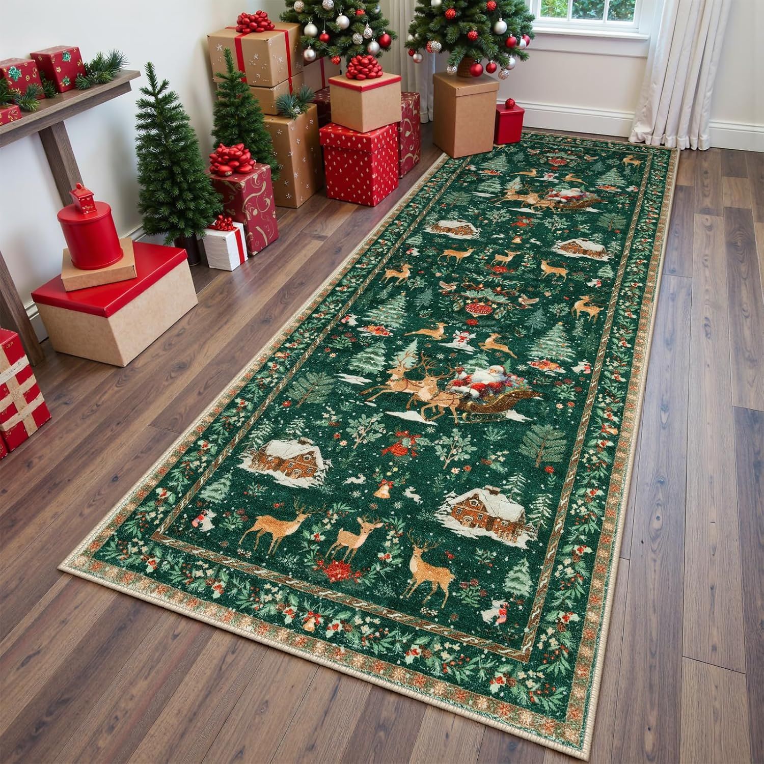 🎁Weihnachts-Schnäppchen 49 % Rabatt⚡Weihnachtsteppich für den Innenbereich