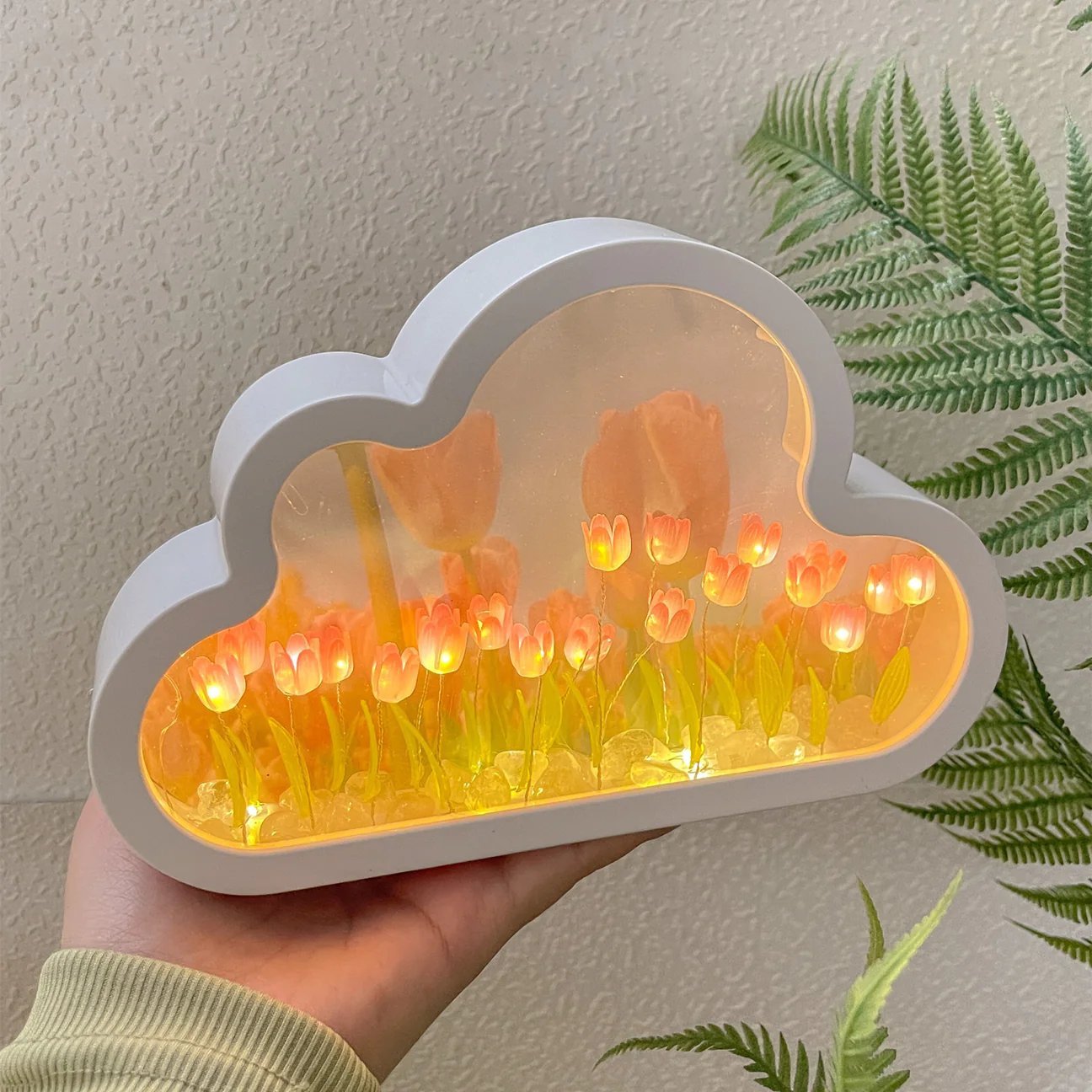 (🎄EARLY CHRISTMAS SALE - 50% OFF) 🎁Tulip Clouds Infinity Mirror