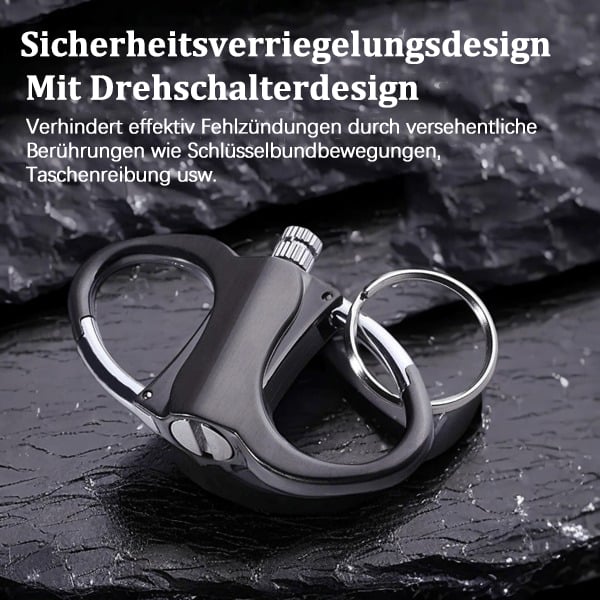 🎁Letzter Tag 49 % RABATT🔥Schlüsselanhänger Feuerzeug