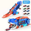 🚗 FREE SHIPPING🚗Transform Dinosaur Transport Devouring Truck With Foldable Sliding Track