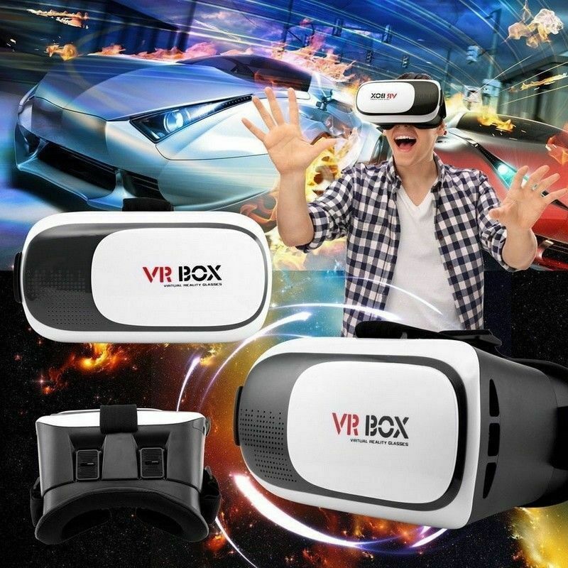 Newest Professional VR BOX 3D Glasses VRBOX Upgraded Version Virtual Reality 3D Video Glasses Support Android & IOS & PC