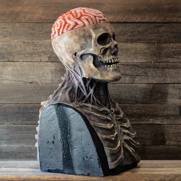 (🎃Early Halloween Sale - 50% OFF)💀Full Head Skeleton Halloween Mask