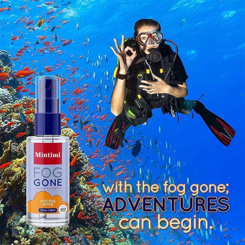 (NEW YEAR SALE - 50% OFF) Antifogging Glass Cleaning Spray(60 ml)