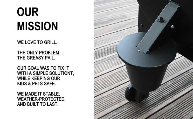 ✨LAST DAY 49% OFF💥Grease Bucket with Lid & Silicone Liner
