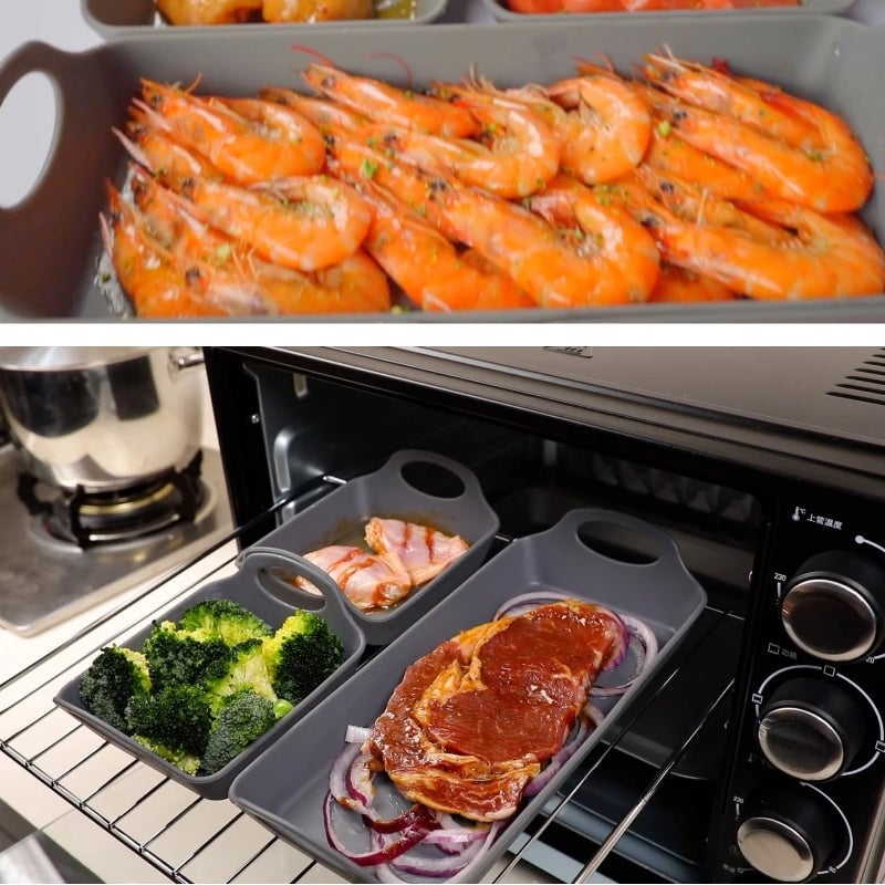 🔥HOT SALE 49% OFF - Silicone Baking Sheet Pan Dividers