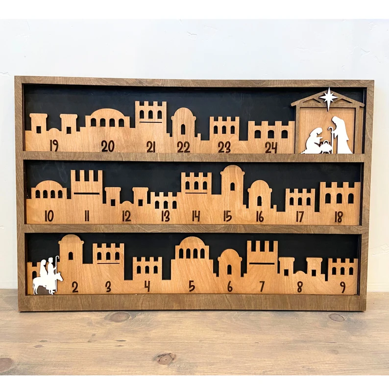 🌲Early Christmas Sale 50% Off🌲Nativity Advent Calendar, Buy 2 Free Shipping