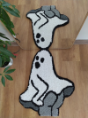 🔥👻2024 Halloween Bath Mat Ghost Tufted Rug