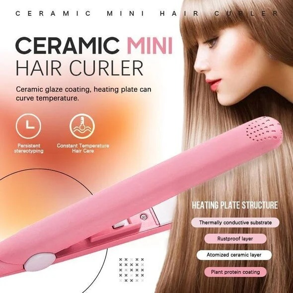 🔥Last Day Promotion-50% Off-Mini Hair Curler, BUY 2 FREE SHIPPING GET FREE GIFT TODAY!!