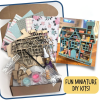 📖Miniature Bookshelf DIY Kits