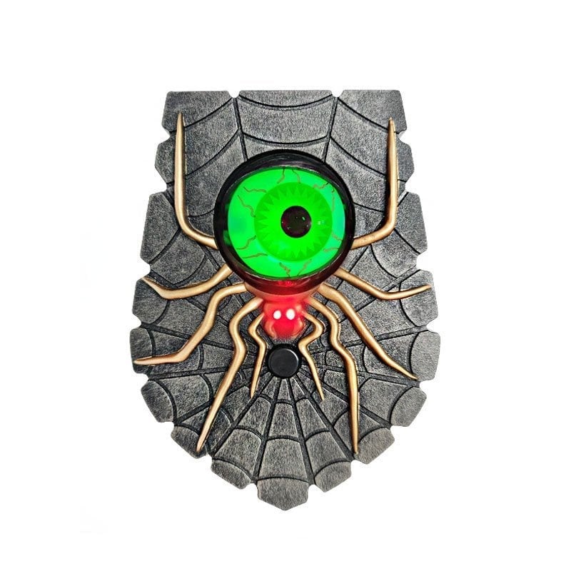 🎃Free shipping for 2 items, half price for the 3rd item-👁️3D ONE-EYED LIGHTUP EYEBALL DOOR BELL DECORATION🕷️