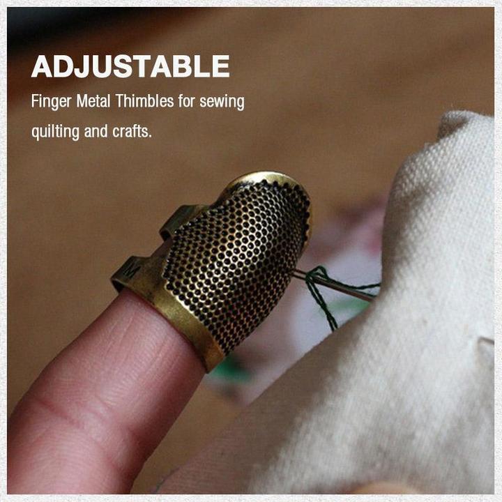 (NEW YEAR PROMOTION - SAVE 50% OFF) Sewing Thimble Finger Protector(2PCS)