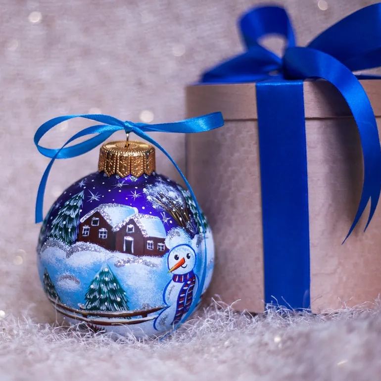 🎅2024 Christmas Gift--Hand Painted Christmas Ornament