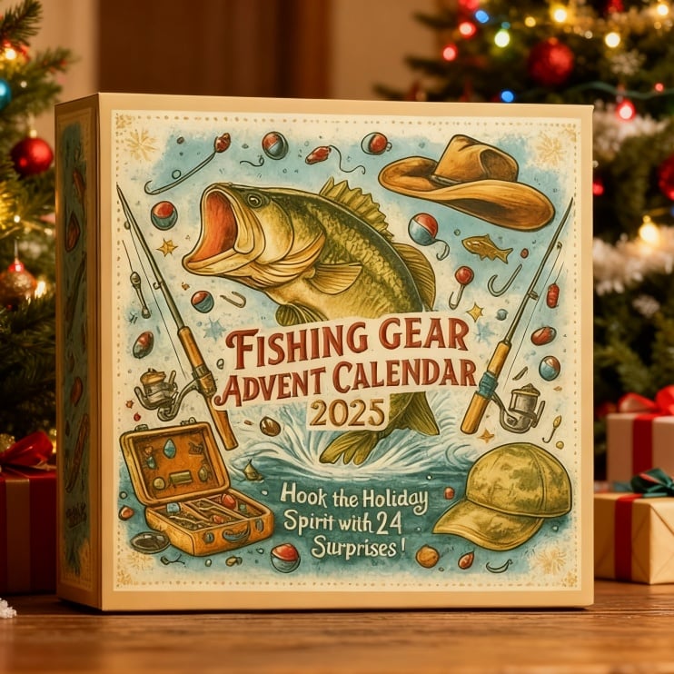 🔥 Limited edition, only 100 sets left! - 🎣 2025 Fishing Gear Advent Calendar