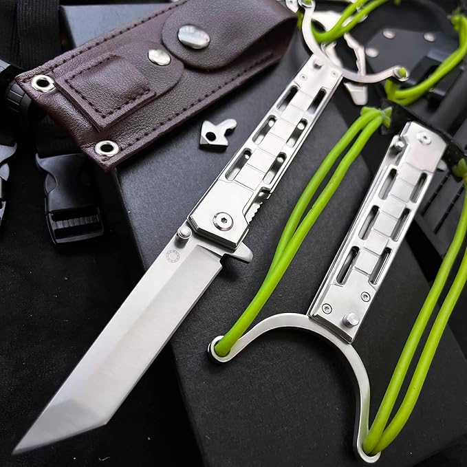 🔥Father's Day Special Sale🔥Slingshot Tanto Folding Tactical Knife