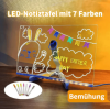 🔥49% Rabatt🎁Kreatives wiederbeschreibbares Acryl-LED-Nachrichtenschild