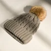 (🎄Christmas Hot Sale - 49% OFF) ✨️Satin Lined Winter Pom Beanie