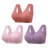 🎉Buy 1 Get 3 (3packs) - COMFORTABLE FRONT-CLOSURE WIRELESS PLUS SIZE BUTTON BRA