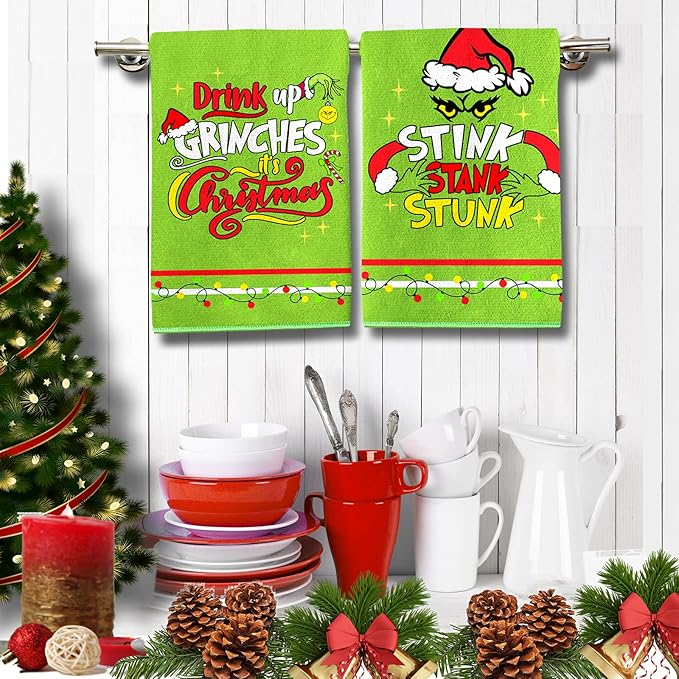 🎄🎅Christmas Presale - 49% OFF🎄-Funny Christmas Kitchen Towels