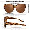 🔥Last Day Promotion 50% OFF💥2025 New Polarized UV400 Protection Trendy Round Cat-eye Sunglasses