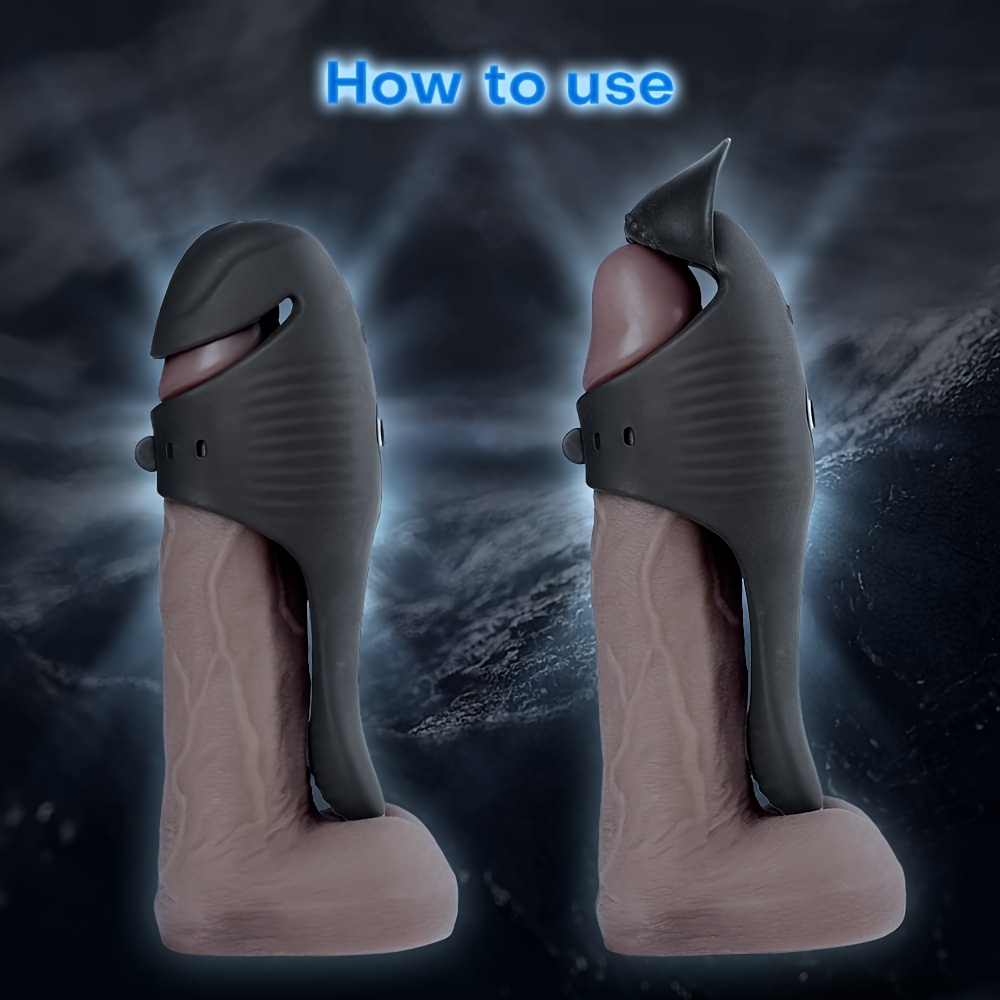 SHEMESIX - 10 Vibration Frequencies, Adjustable Size, Dual Motor Vibration, USB Charging, ABS+TPE, Deep Waterproof, Airplane Cup, Masturbation Device,