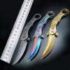 🐉 Dragon Folding Pocket Knife – Titanium-Plated Handle & Razor-Sharp Blade