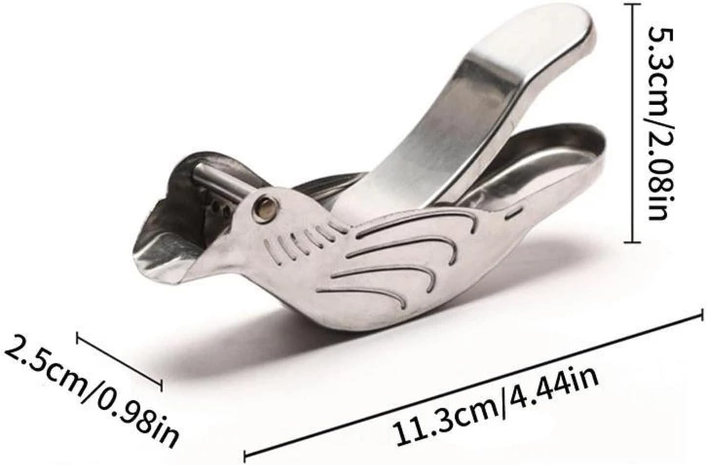 Manual Lemon Squeezer, Stainless Steel Bird Shape Lemon Extruder