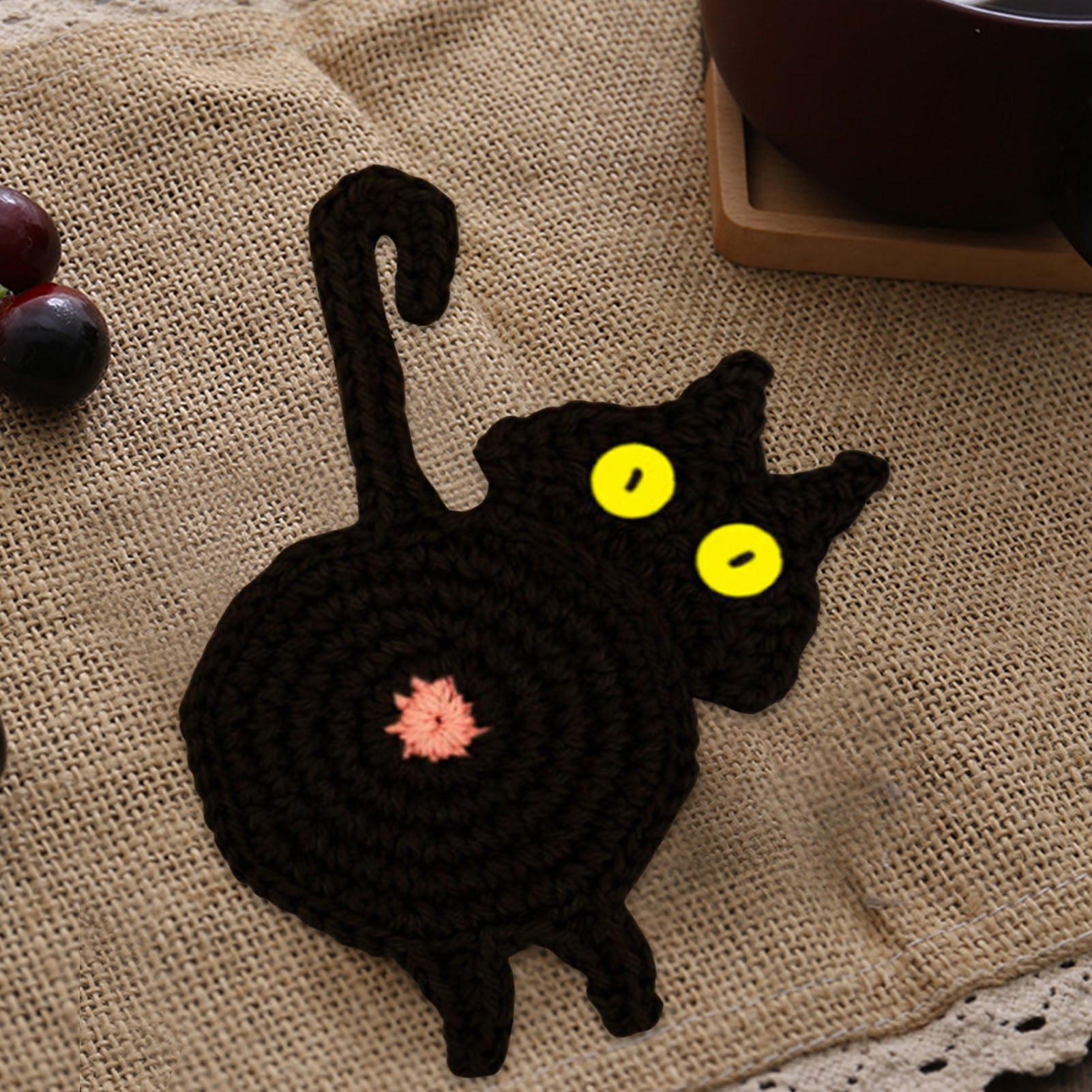 🔥Hot Sale-🐱Cat Butt Coasters(BUY 4 free shipping)