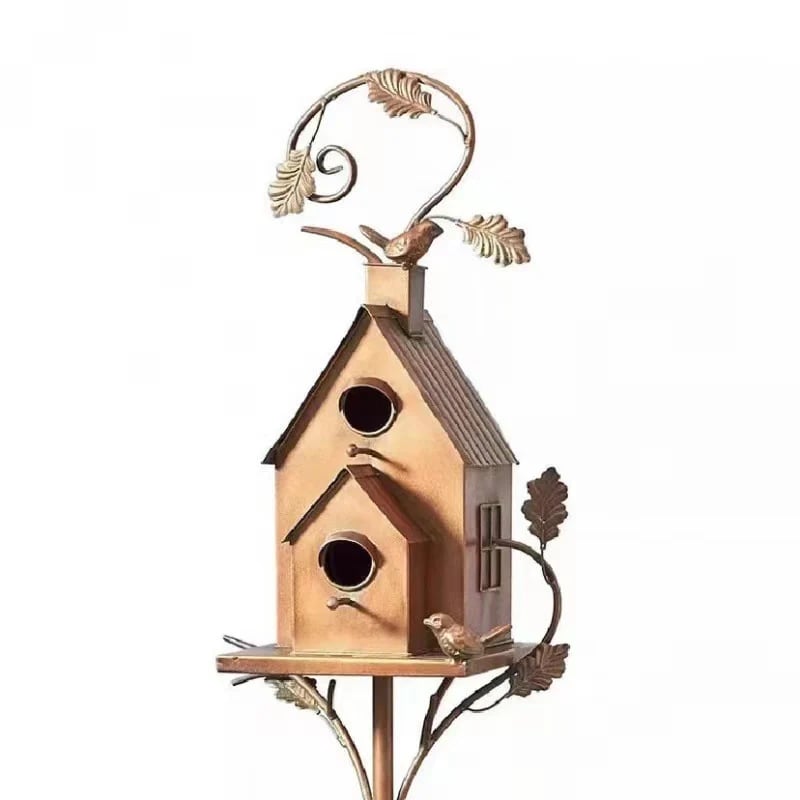 Last day 49% off❤️Birdhouse Garden Stakes