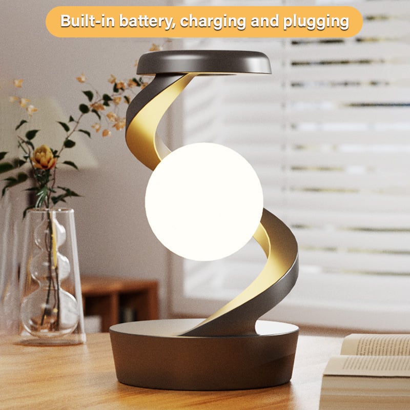 🔥Last Day Promotion - 70% OFF🎁Visual Art Levitation Moon Wireless Charging Atmosphere Lamp