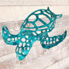 💕Handmade Sea Turtle Metal Wall Art