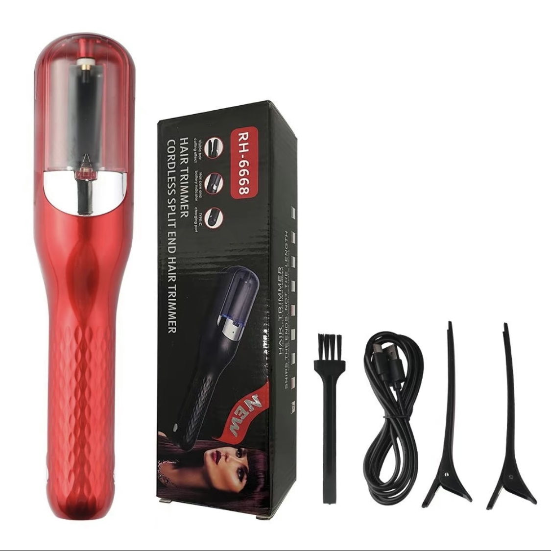 🔥Split End Trimmer- Automatic Easy Damaged Hair Repair Trimmer (Buy 2 Free Shipping)