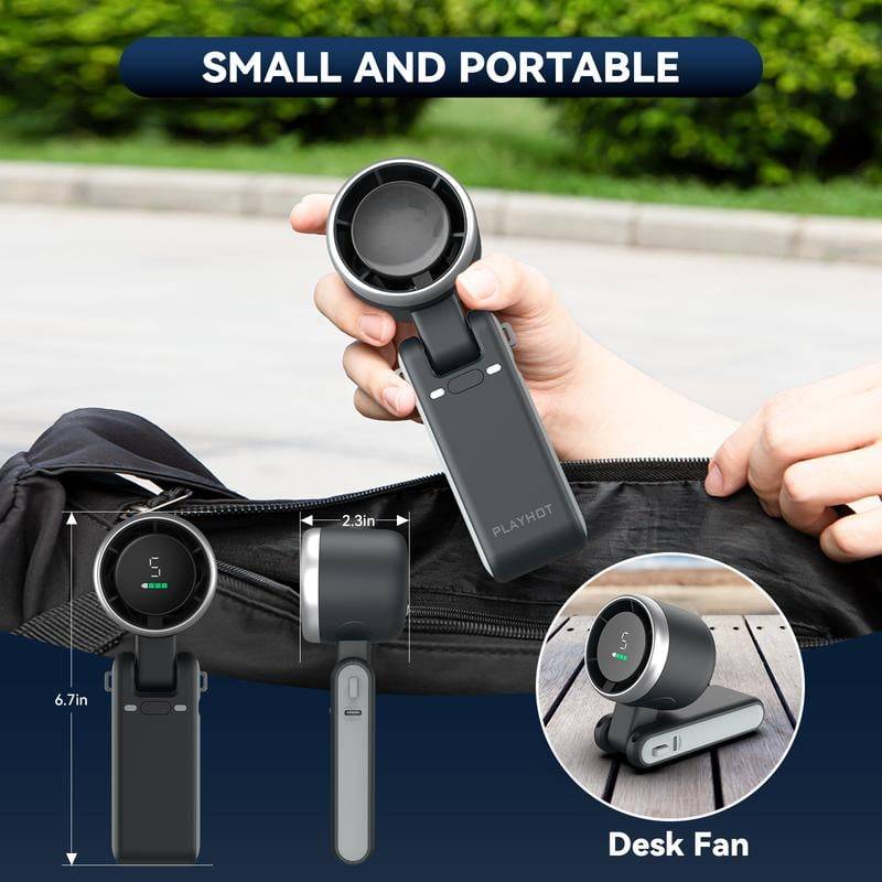 🌬️Mini Fan – Powerful Cooling On the Go!💨