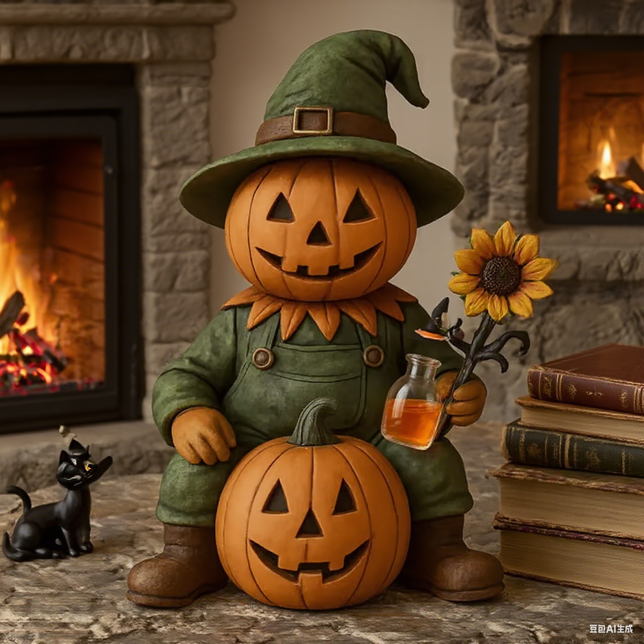 🎃 Pumpkin Man Figurine