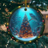 3D Shark Habitat Christmas Ornament