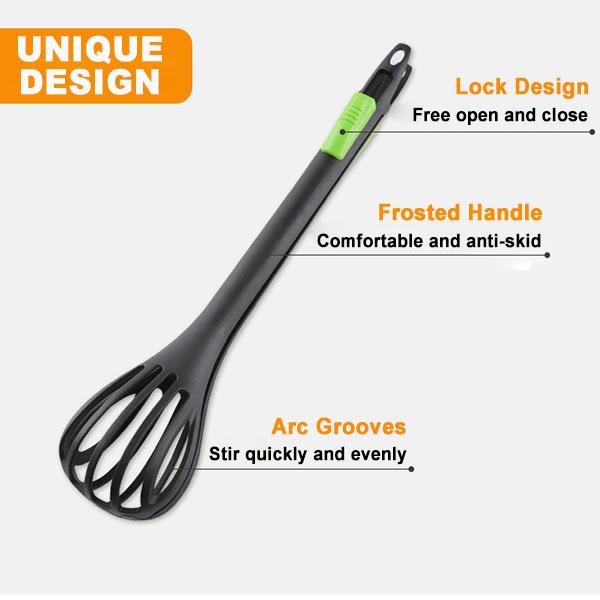 (Clearance Sale- 50% OFF) Master Chef Nylon Whisking Tongs- Buy 3 Only $9.99 Each