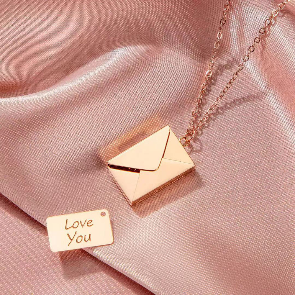 Love Letter Necklace, Buy 2 Free Shipping