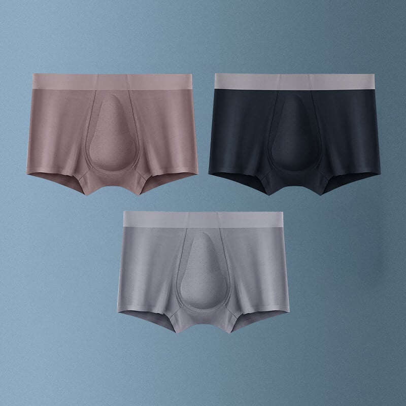 Letzter Tag 50% RABATT-Herren-Unterhosen aus Bio-Latex mit Stützbeutel