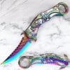 🐉 Dragon Folding Pocket Knife – Titanium-Plated Handle & Razor-Sharp Blade