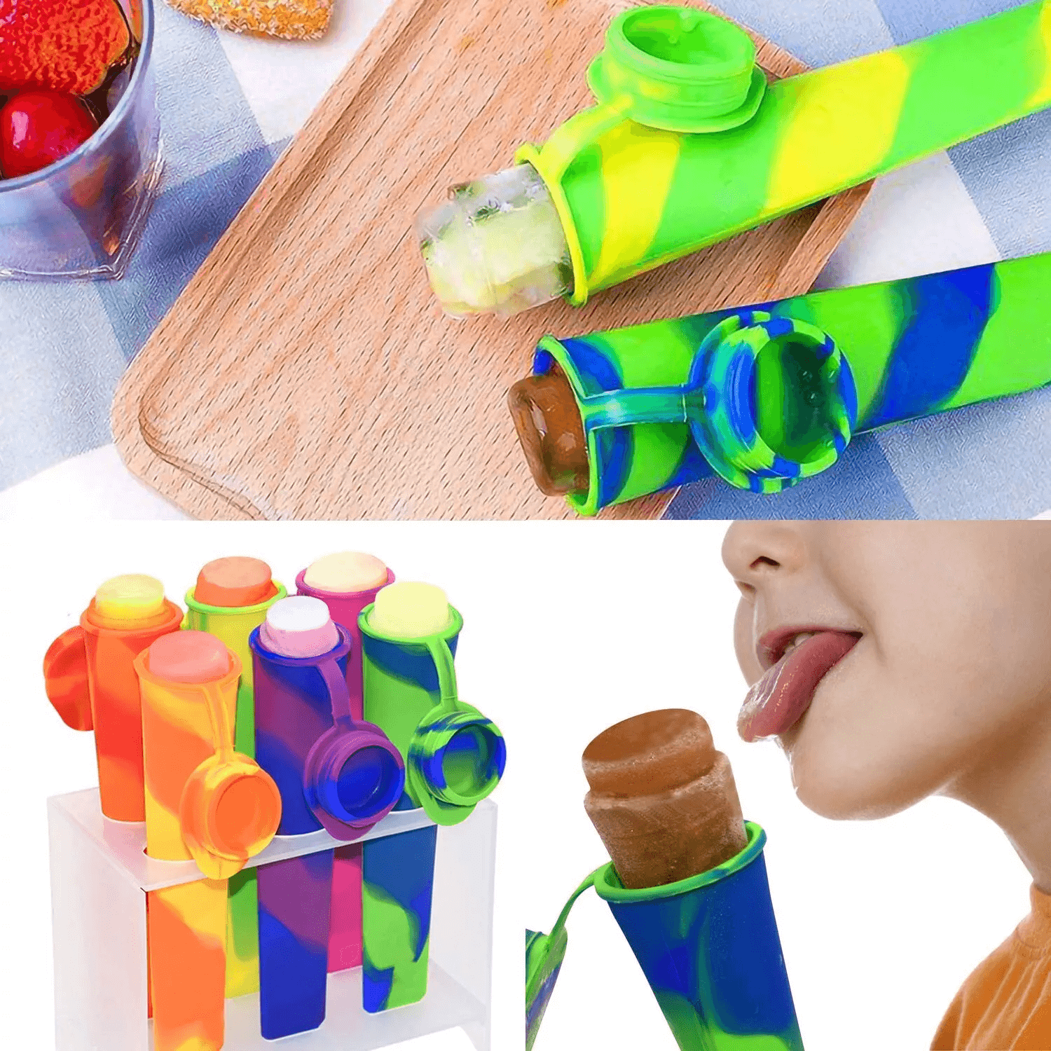💥LAST DAY SALE 50% OFF💥Ice Cream Popsicle Mold