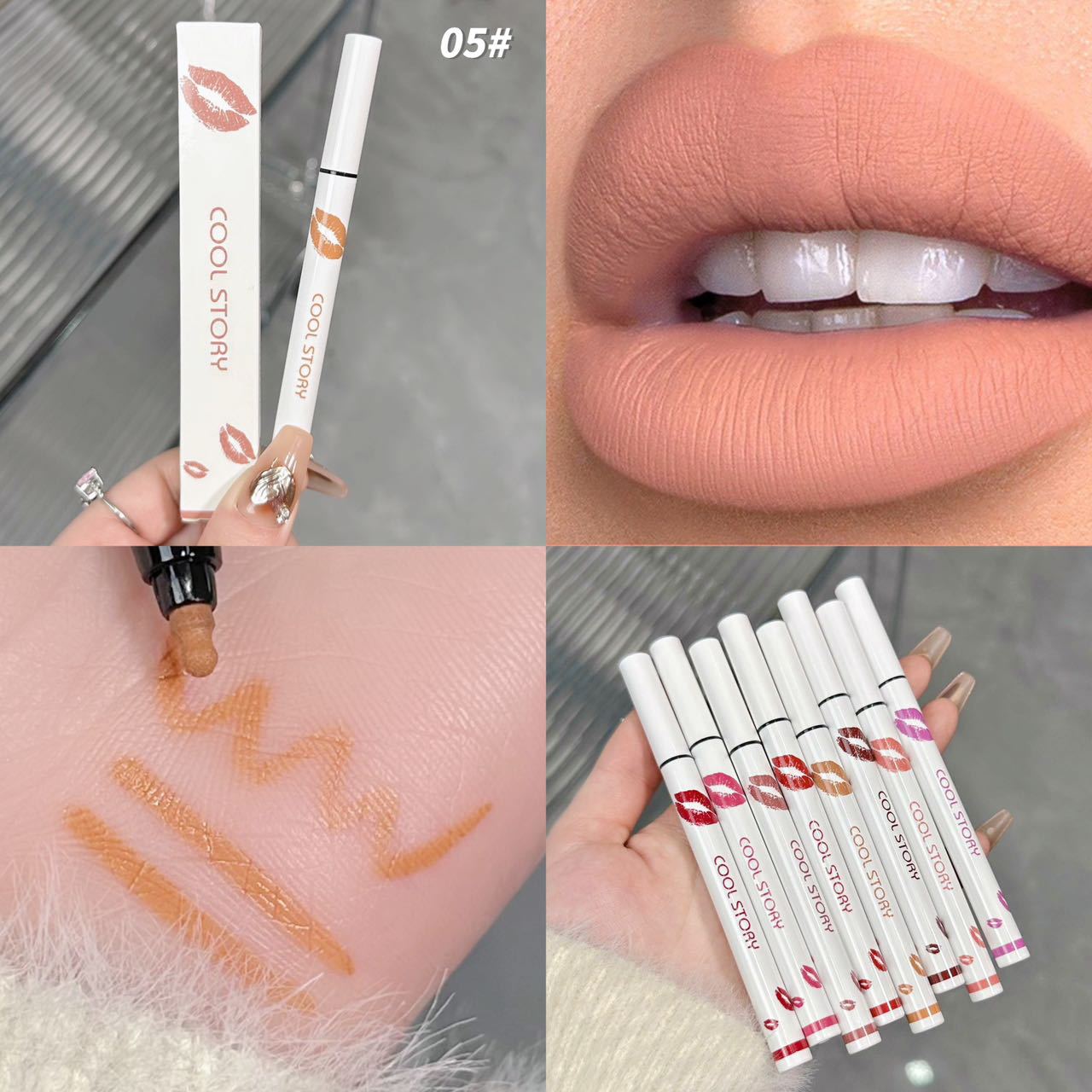 🎁Last Day Sale - 70% OFF🔥Longwear Liquid Lip Liner✨Buy 1 Get 1 (2 Pcs)🎉