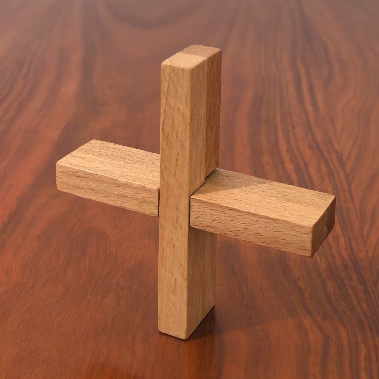 🔥🔥🔥 50% OFF – Limited Time Only! 🔥🔥🔥3D Interlocking Wooden Puzzle - Brain Teaser Creative Desk Toy - Unique Gift Idea for Adults & Kids