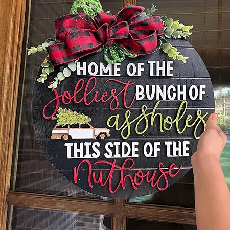 🎄🎅Christmas Presale - 49% OFF-✨Handmade Christmas Welcome Door Sign