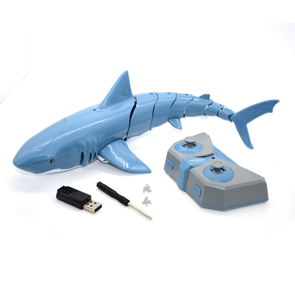 (🌲Early Christmas Sale- SAVE 48% OFF)2.4G Remote Control Shark Toy 1:18 Scale High Simulation(BUY 2 GET FREE SHIPPING)