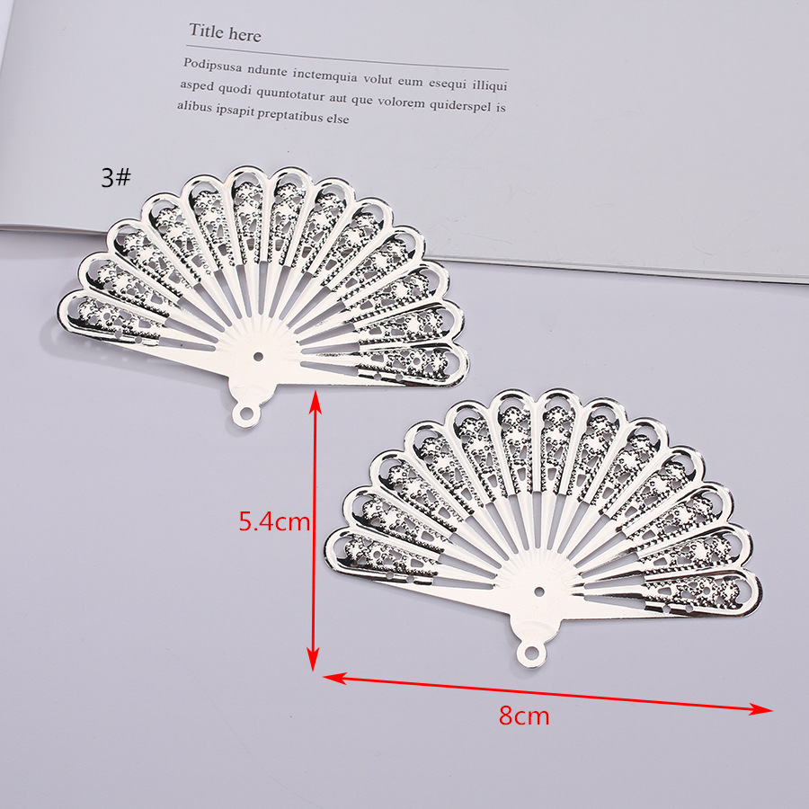 Metal hollowed-out iron flower leaf butterfly silver handcrafted ancient style costume, bridal headwear for girls, ethnic style, lamp decoration1