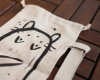 Bread Cats Linen Bag Set (Loaf + Baguette)