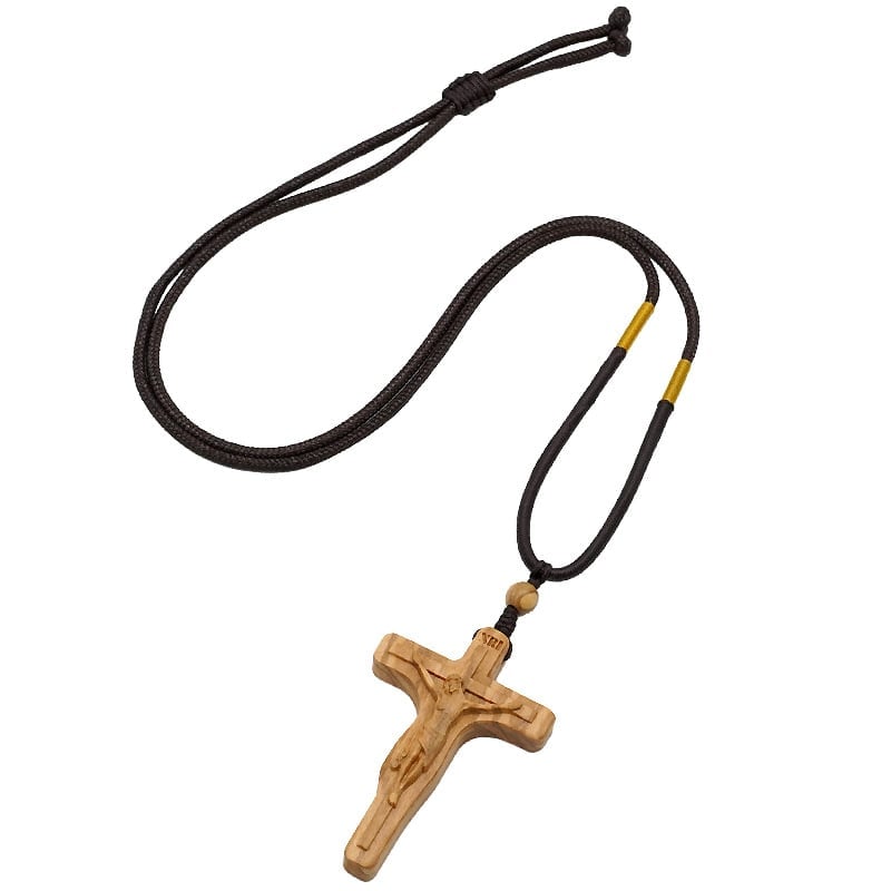 ✝️Jesus Cross Wooden Necklace(𝗠𝗮𝗿𝘁𝗶𝗻 𝗠𝘂𝗲𝗹𝗹𝗲𝗿®)