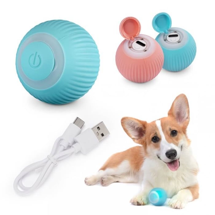 (🌲Early Christmas Sale- SAVE 50% OFF)Smart Cat Toys Automatic Rolling Ball(🎁Buy 3 Get 2 free&Free shipping(5 pcs)