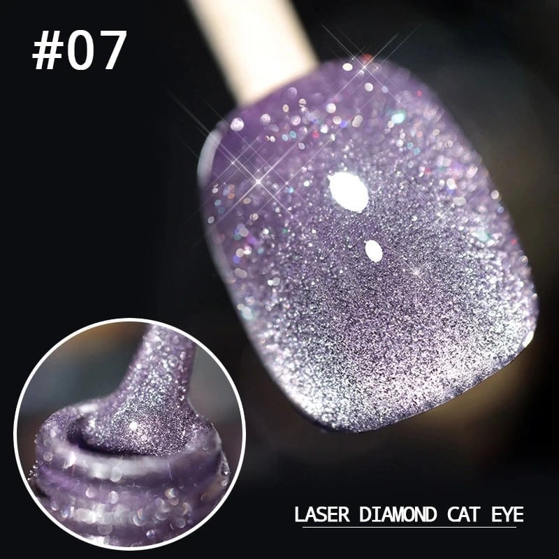 🌈Summer Hot Sale 50% OFF🌷Laser Diamond Cat Eye Nail Polish(🔥$7.98 Only need!🔥)
